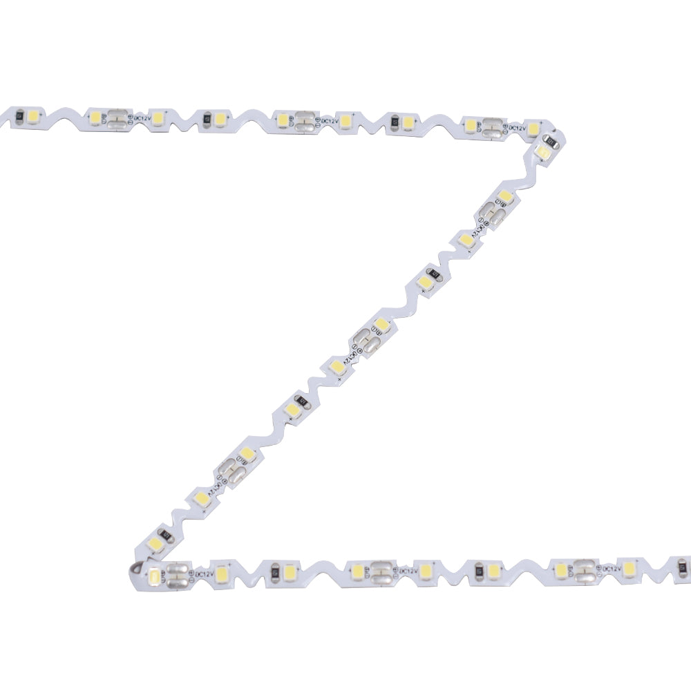 Non-Waterproof 72led/m SMD2835 S Shape Flexible LED Strip - ADS-D2835-S72W-12