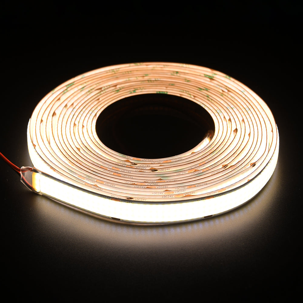 Non-waterproof 960chips/m COB LED Strip 15mm - ADS-DCOB-960W-24