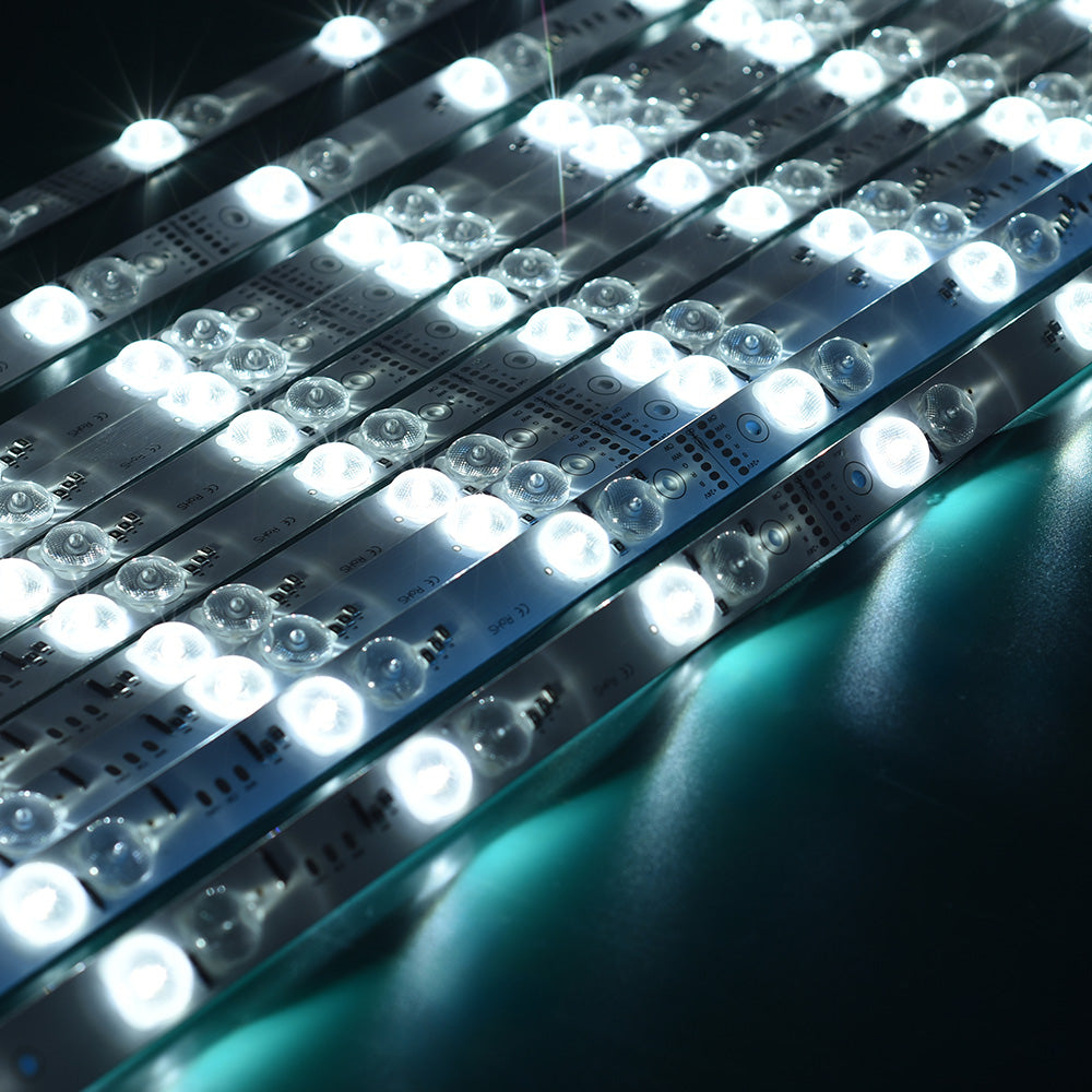 Non-waterproof Shutter RGB+CCT Backlight LED Bar - ADS-N3030-24RGB+CCT-HJ