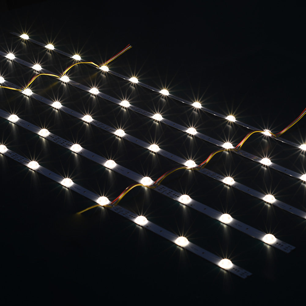 Non-waterproof Shutter CCT Backlight LED Bar - ADS-N3030-12CCT-HJ