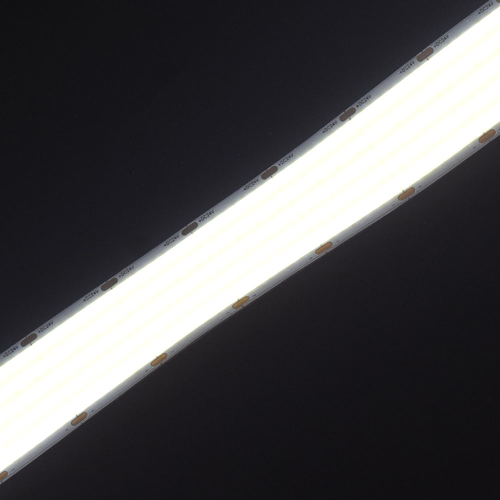 Non-waterproof 1600chips/m COB LED Strip 30mm - ADS-DCOB-1600W-24