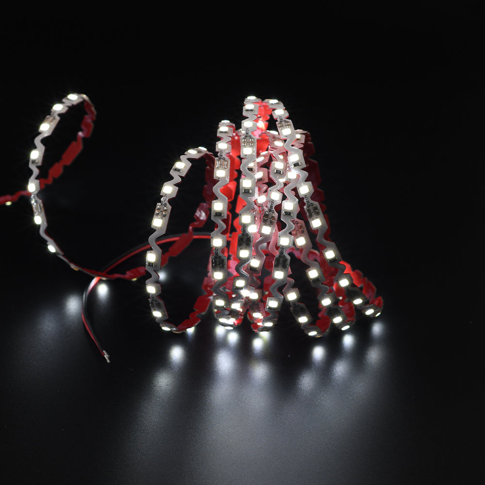 Non-Waterproof 72led/m SMD2835 S Shape Flexible LED Strip - ADS-D2835-S72W-12