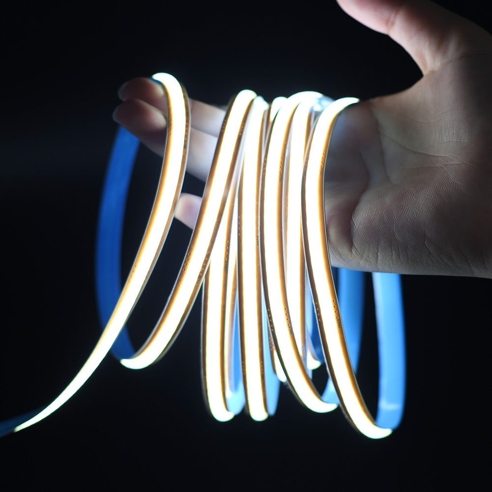 Non-waterproof 480chips/m Reel to Reel COB LED Strip Free-Cut - ADS-DCOB-480W-24-F
