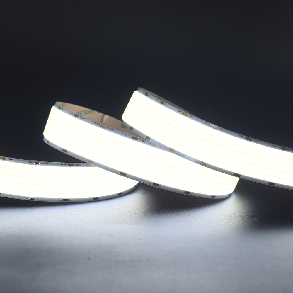 Non-waterproof 1600chips/m COB LED Strip 30mm - ADS-DCOB-1600W-24