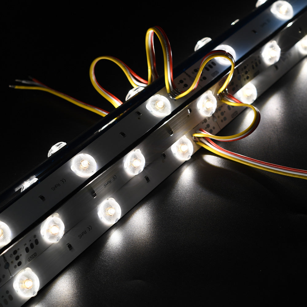 Non-waterproof Shutter CCT Backlight LED Bar - ADS-N3030-12CCT-HJ