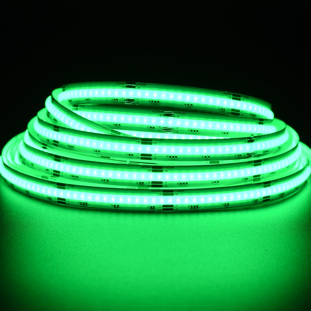 Non-waterproof 840chips/m RGB COB LED Strip - ADS-DCOB-840RGB-24