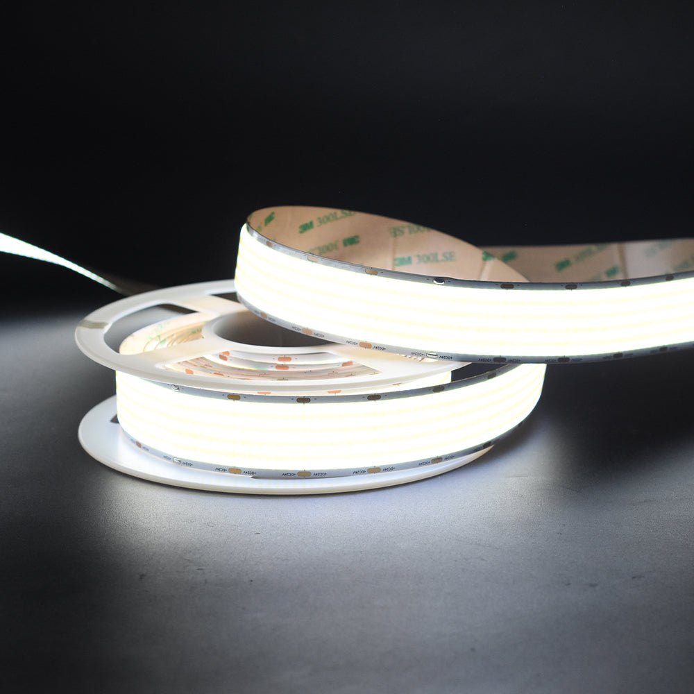 Non-waterproof 1600chips/m COB LED Strip 30mm - ADS-DCOB-1600W-24