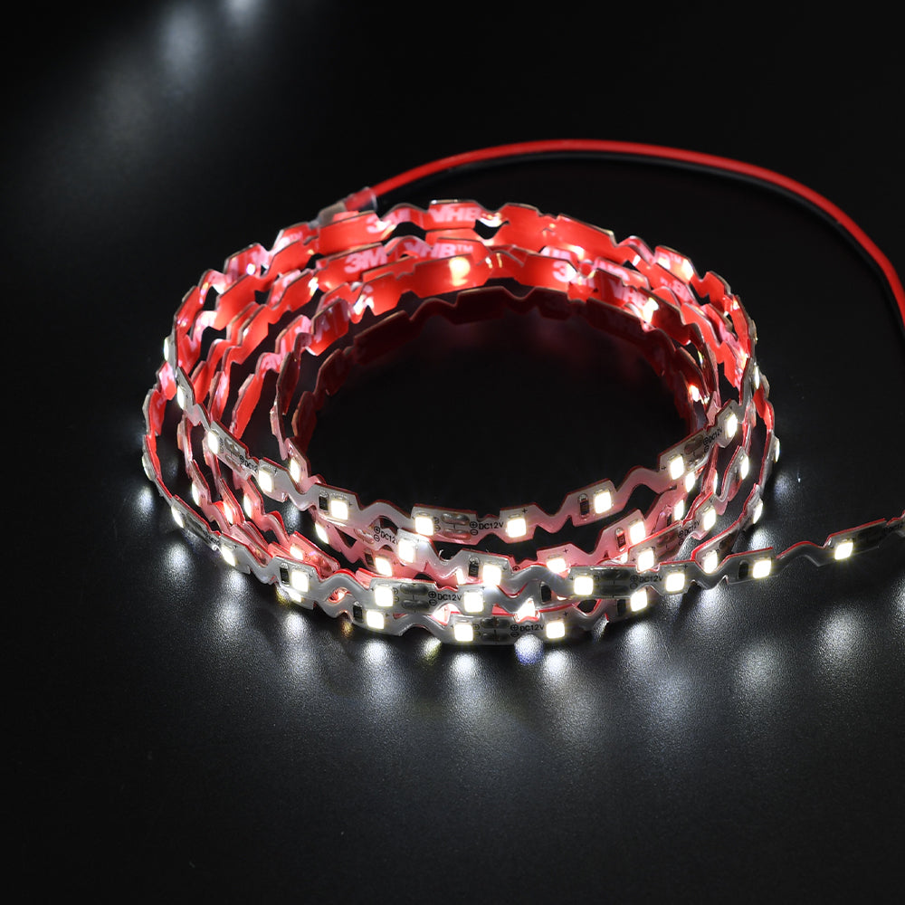 Non-Waterproof 72led/m SMD2835 S Shape Flexible LED Strip - ADS-D2835-S72W-12
