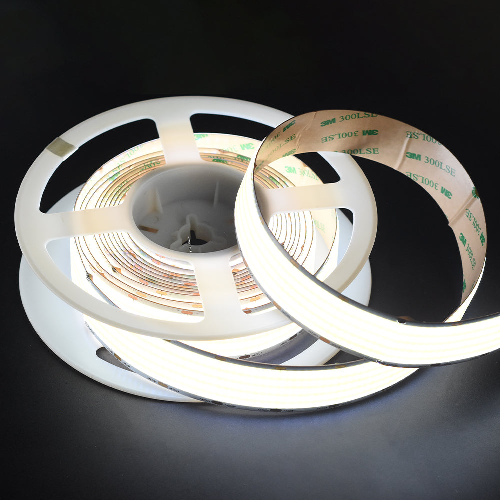 Non-waterproof 1600chips/m COB LED Strip 30mm - ADS-DCOB-1600W-24