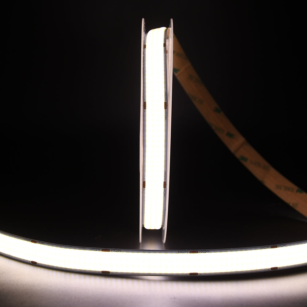 Non-waterproof 960chips/m COB LED Strip 15mm - ADS-DCOB-960W-24
