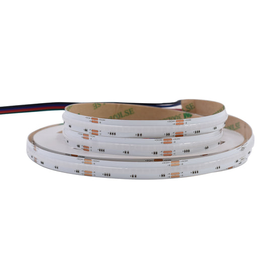 Non-waterproof 840chips/m RGB COB LED Strip - ADS-DCOB-840RGB-24