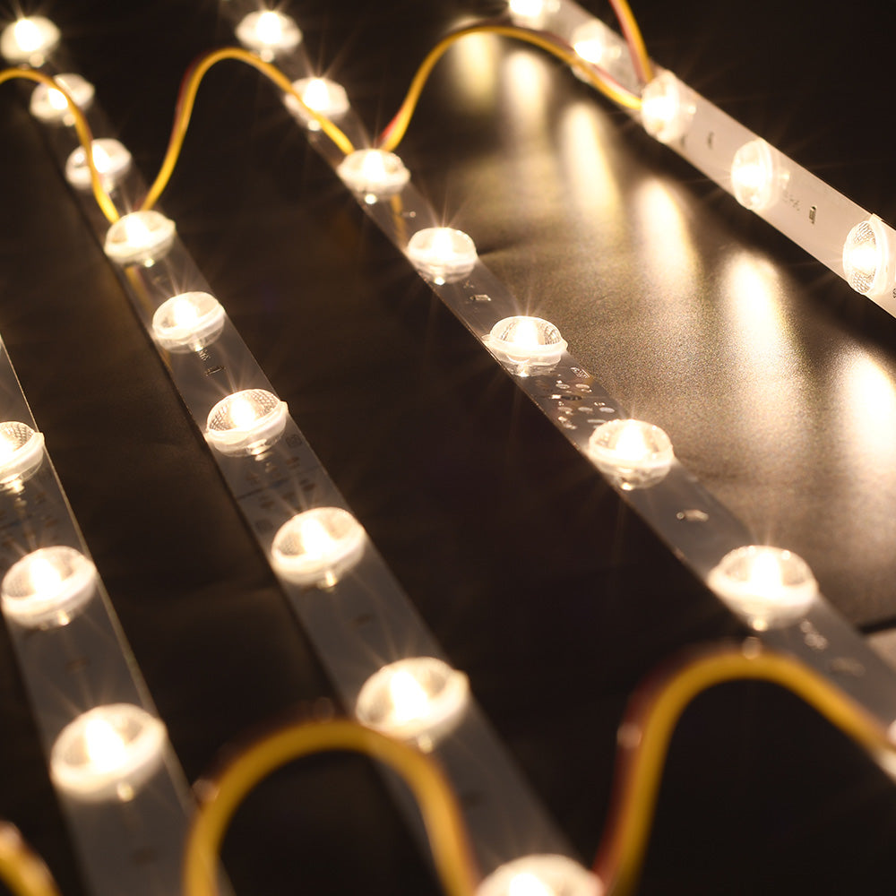 Non-waterproof Shutter CCT Backlight LED Bar - ADS-N3030-12CCT-HJ