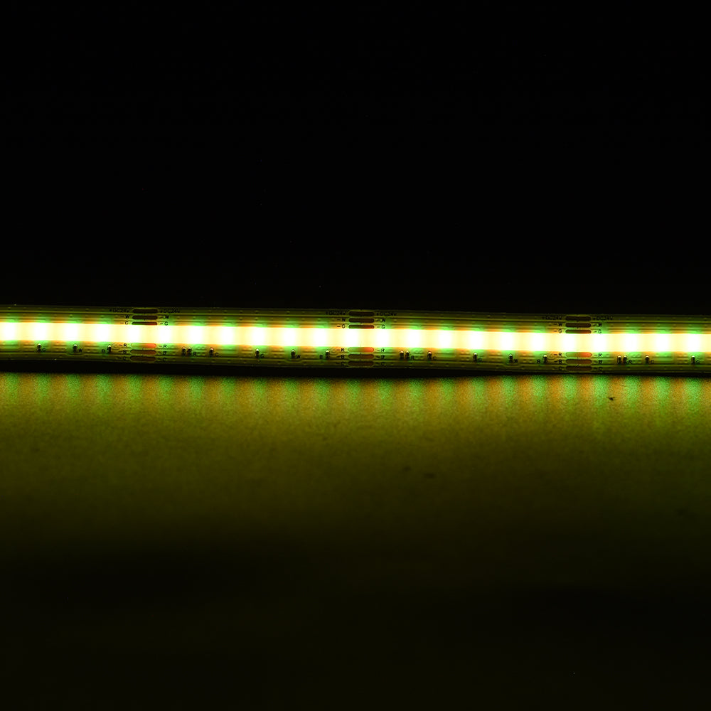 Non-waterproof 840chips/m RGB+CCT COB LED Strip - ADS-DCOB-840RGB+CCT-24