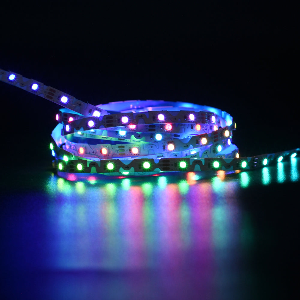 Non-waterproof Zig zag SMD 3535 LED Strip 84LEDs/m - ADS-D3535-S84SK6812-12