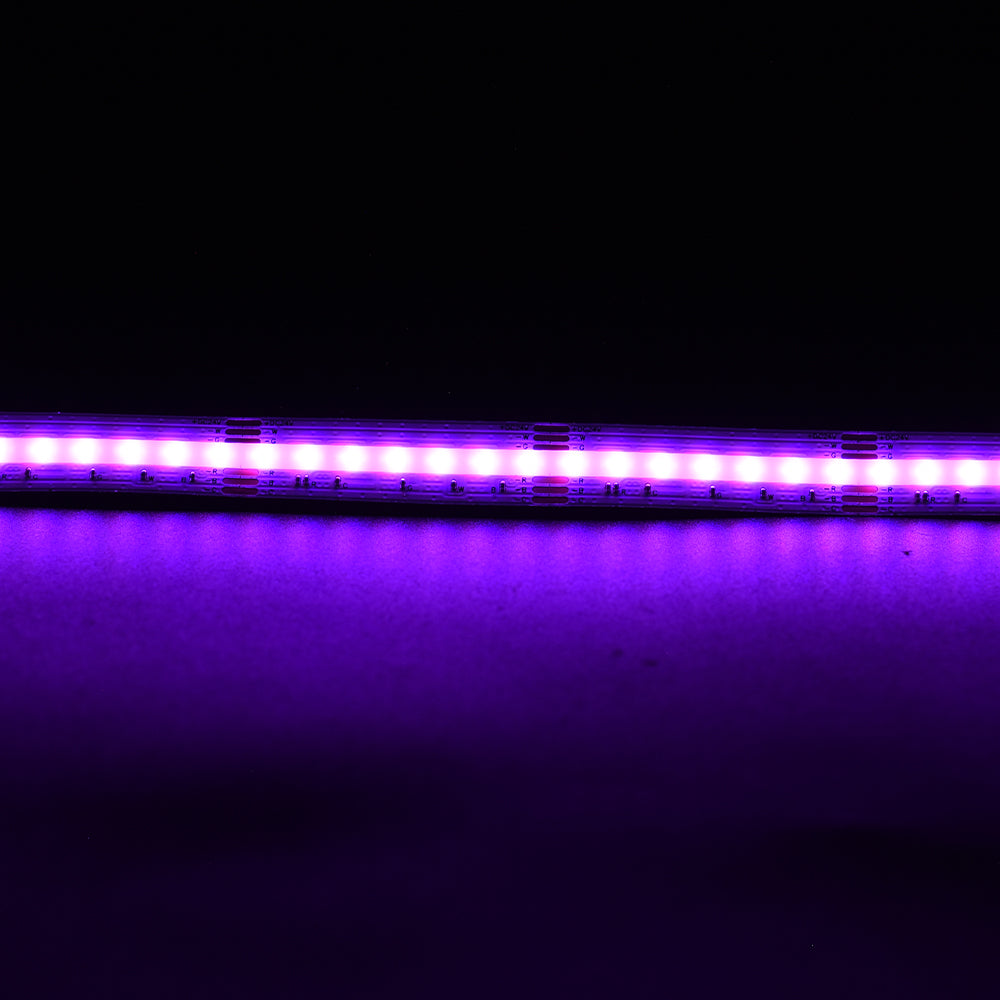 Non-waterproof 840chips/m RGB+CCT COB LED Strip - ADS-DCOB-840RGB+CCT-24