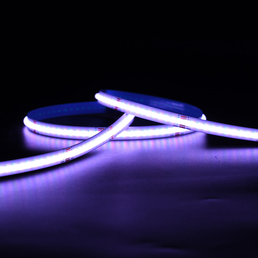 Non-waterproof 576chips/m COB LED Strip Reel-to-Reel - ADS-DCOB-576RGB-24-R