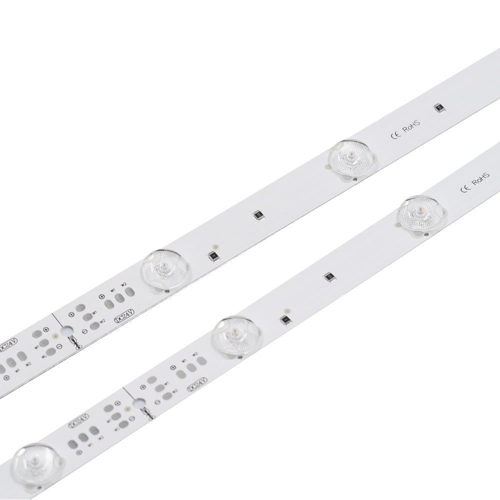 Non-waterproof Shutter CCT Backlight LED Bar - ADS-N3030-12CCT-HJ