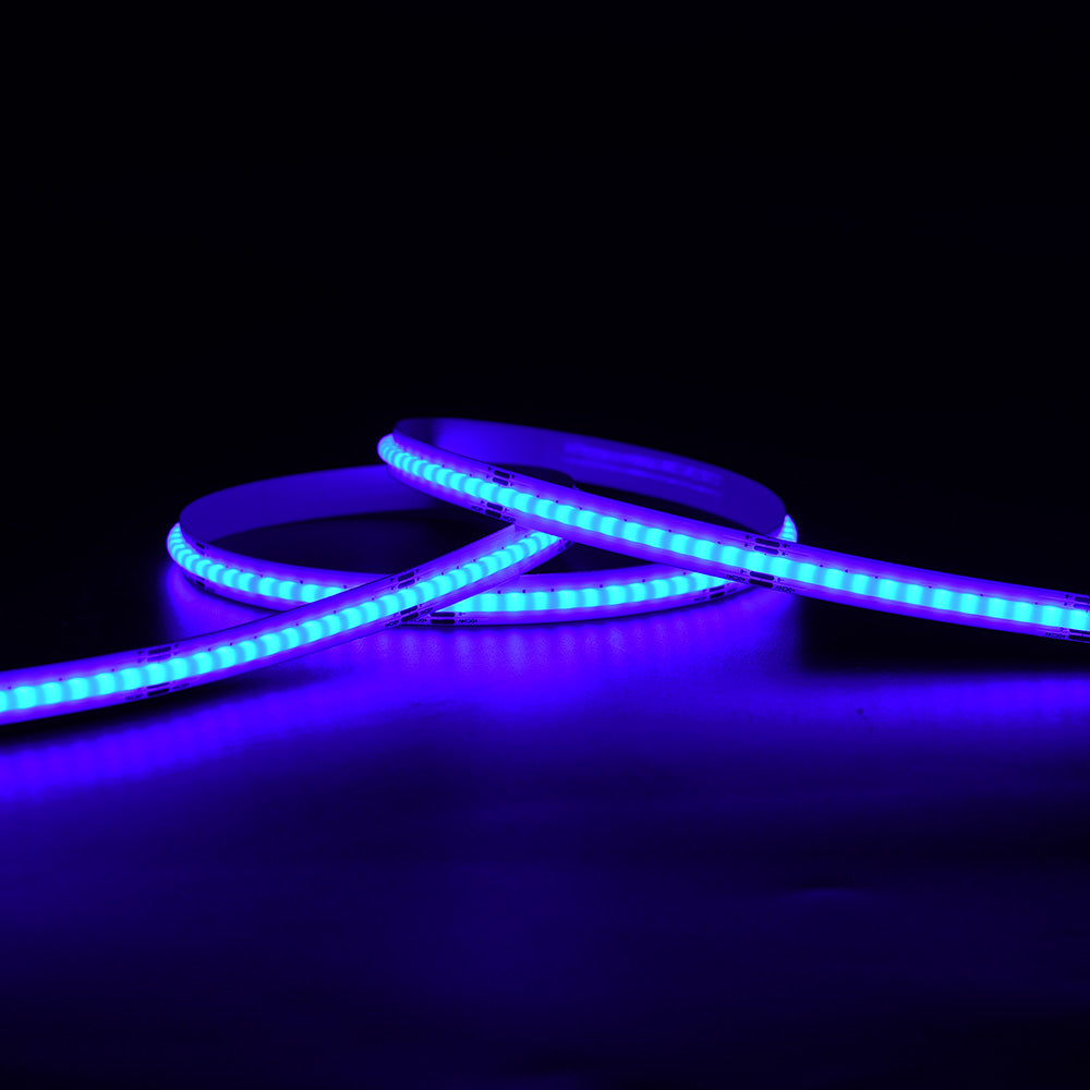 Non-waterproof 576chips/m COB LED Strip Reel-to-Reel - ADS-DCOB-576RGB-24-R