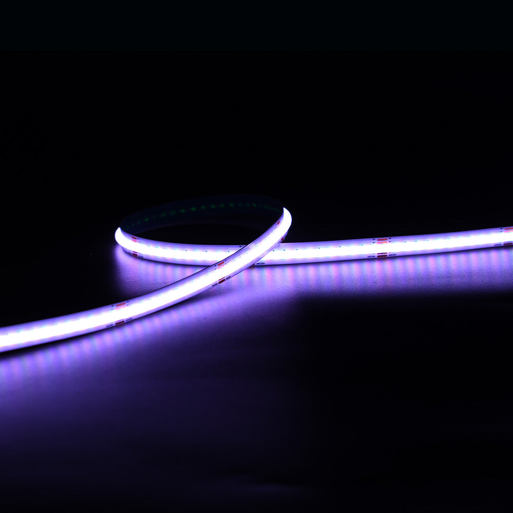 Non-waterproof 576chips/m COB LED Strip Reel-to-Reel - ADS-DCOB-576RGB-24-R