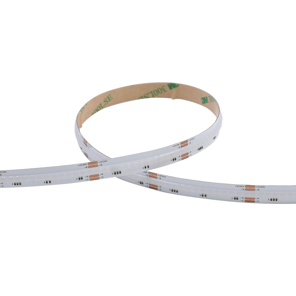 Non-waterproof 840chips/m RGB COB LED Strip - ADS-DCOB-840RGB-24