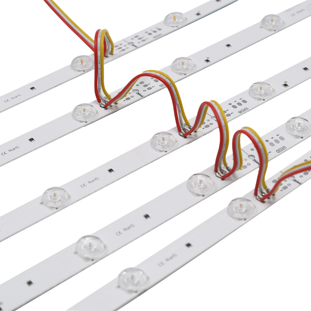 Non-waterproof Shutter CCT Backlight LED Bar - ADS-N3030-12CCT-HJ