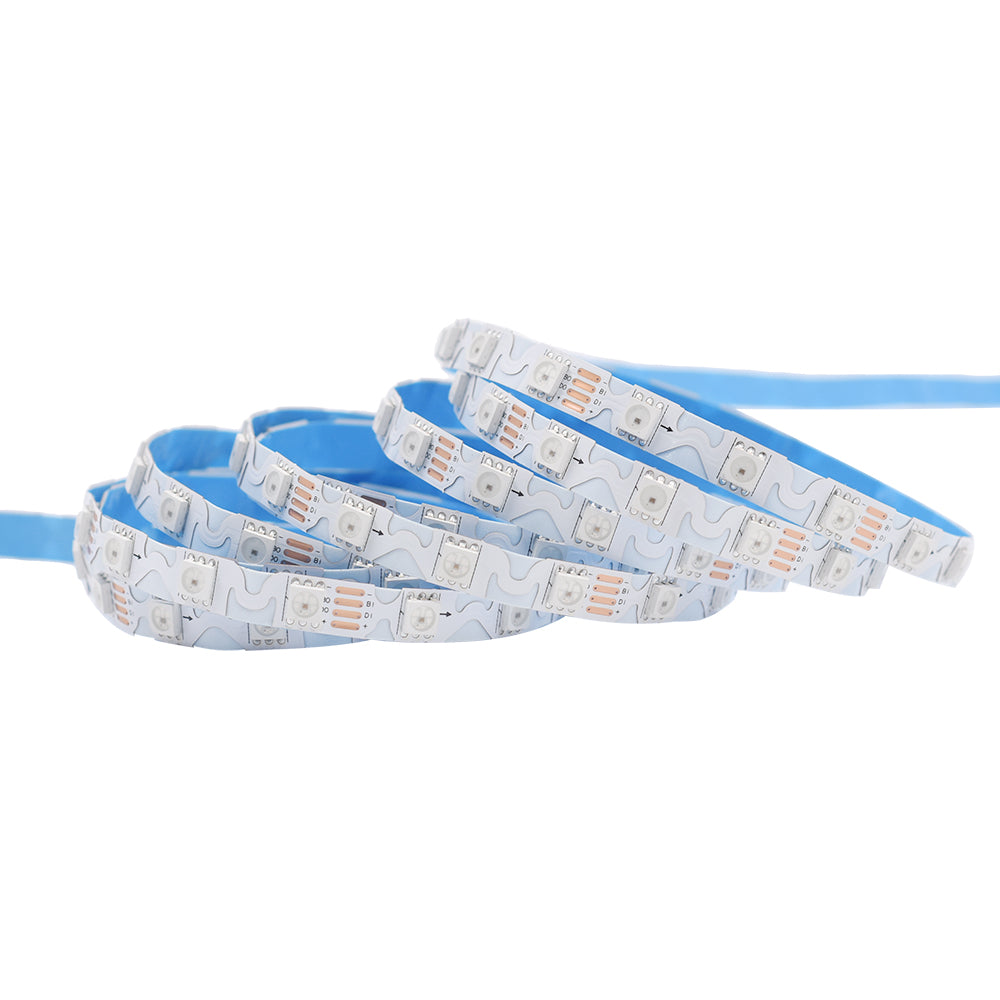 Non-waterproof Zig zag SMD 5050 LED Strip - ADS-D5050-S60WS2815-12