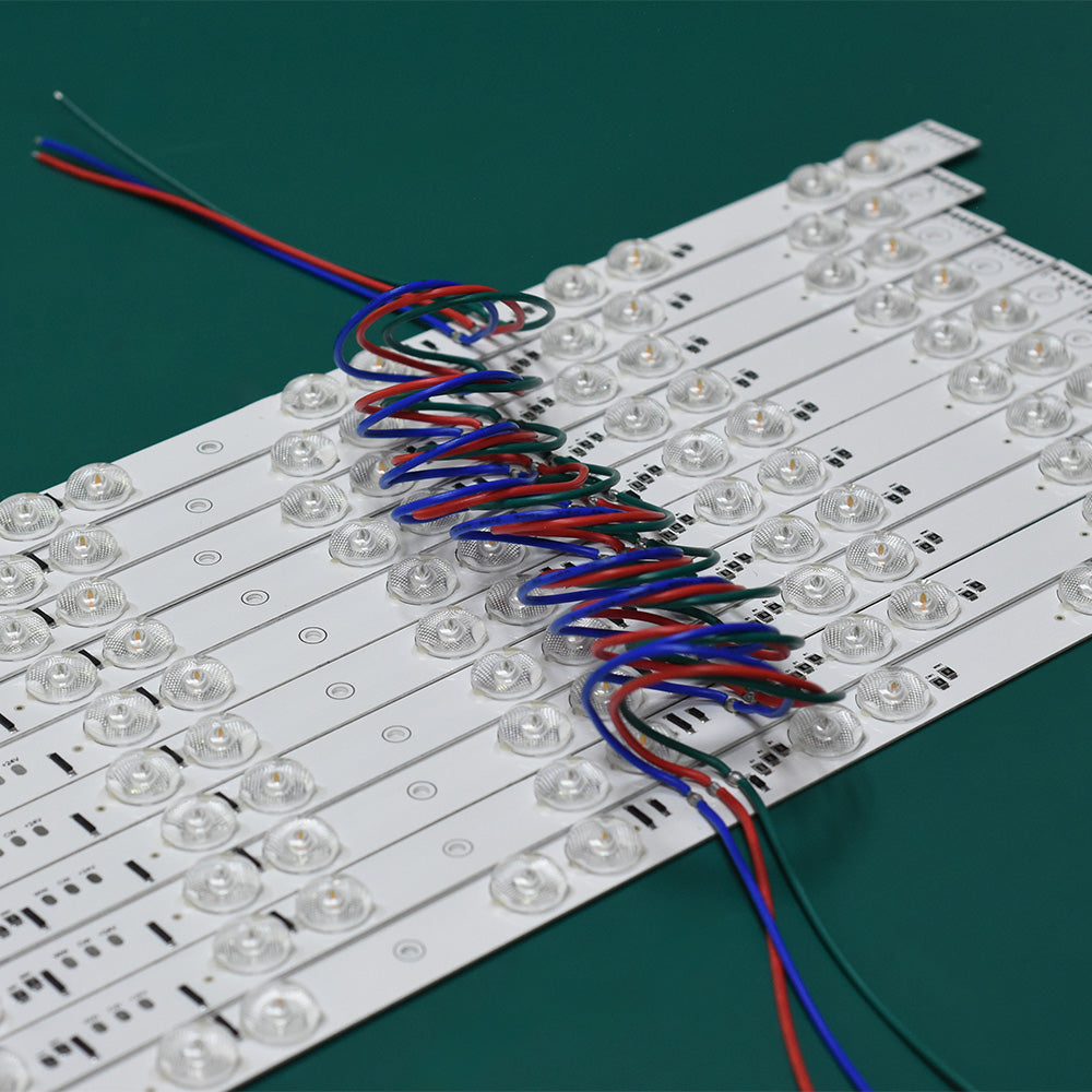 Non-waterproof Shutter RGB+CCT Backlight LED Bar - ADS-N3030-24RGB+CCT-HJ
