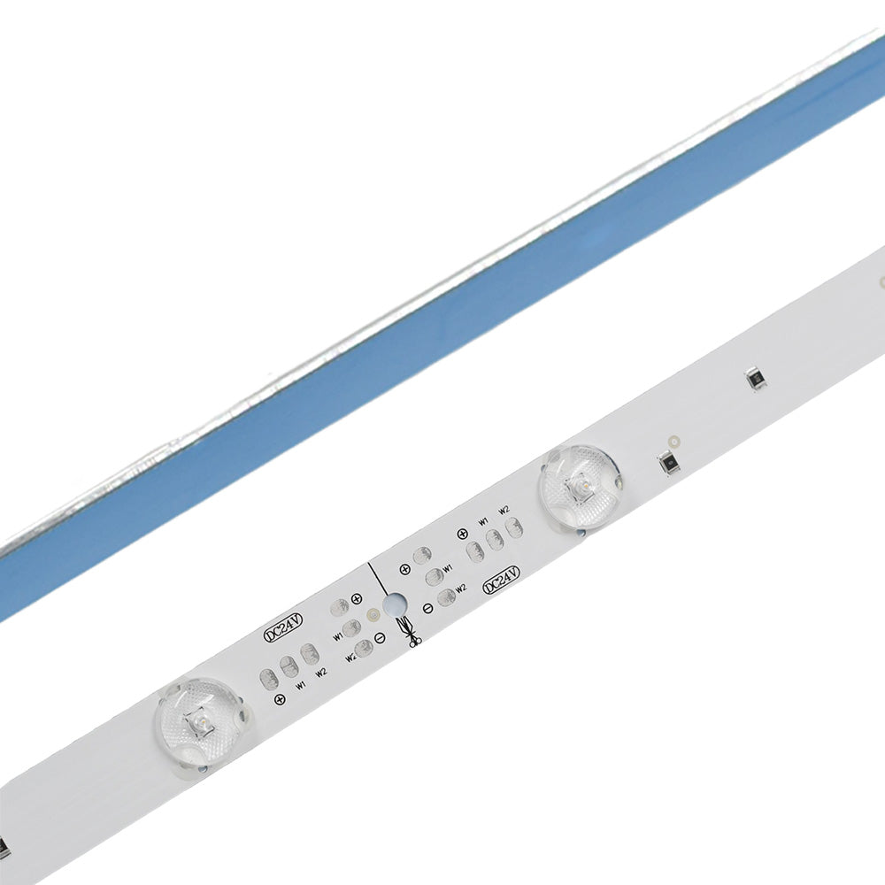 Non-waterproof Shutter CCT Backlight LED Bar - ADS-N3030-12CCT-HJ