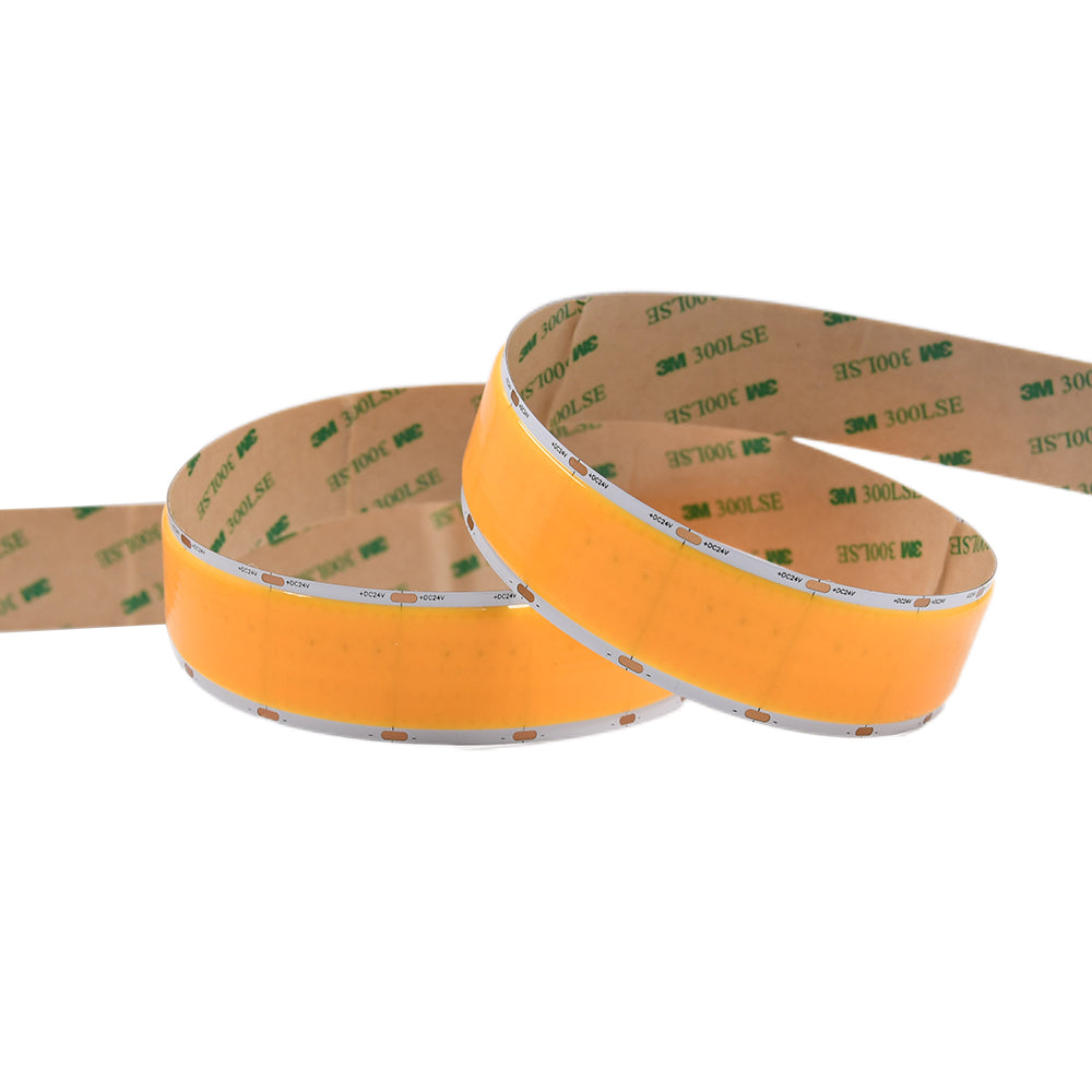 Non-waterproof 1600chips/m COB LED Strip 30mm - ADS-DCOB-1600W-24