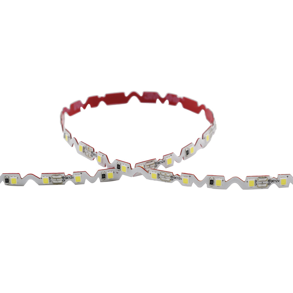 Non-Waterproof 72led/m SMD2835 S Shape Flexible LED Strip - ADS-D2835-S72W-12