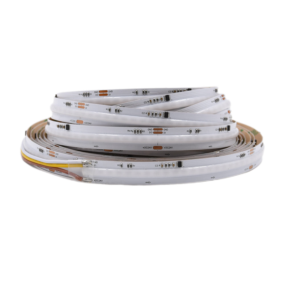 Non-waterproof 630chips/m RGBIC COB LED Strip - ADS-DCOB-630RGBIC-24