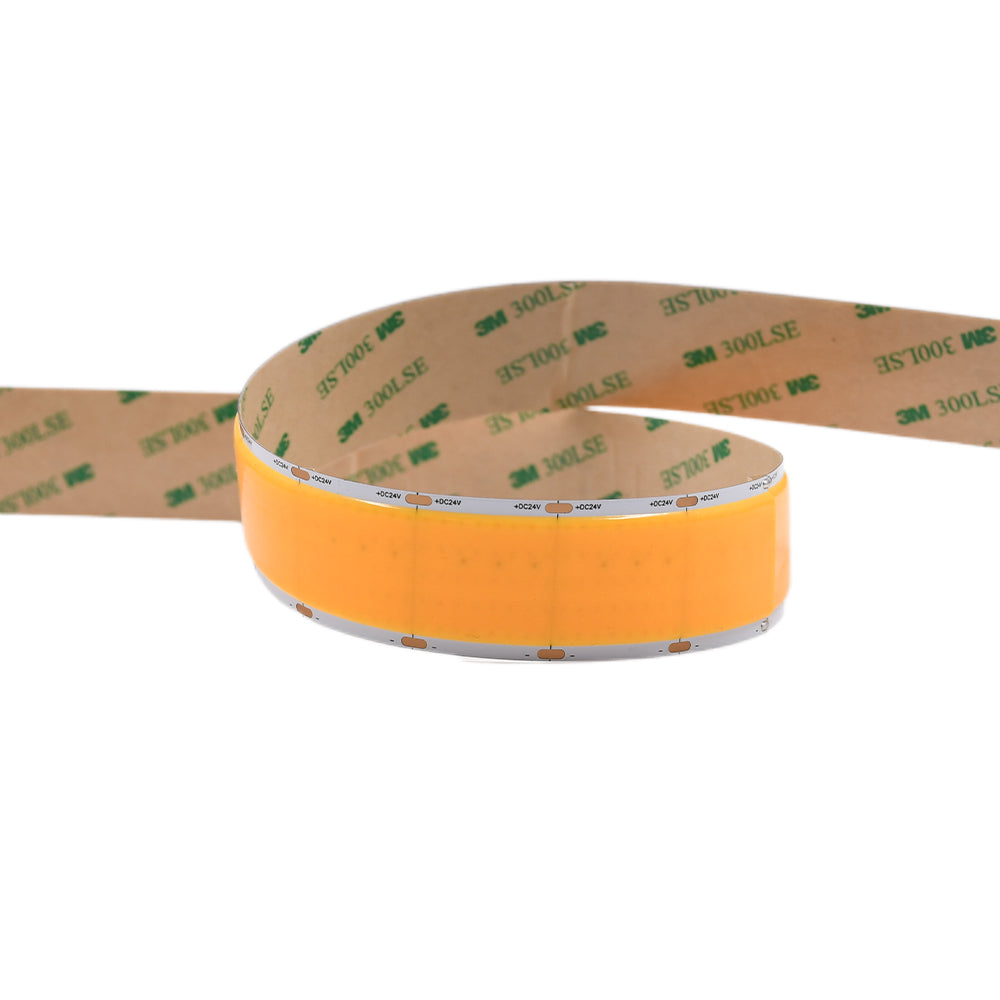 Non-waterproof 1600chips/m COB LED Strip 30mm - ADS-DCOB-1600W-24
