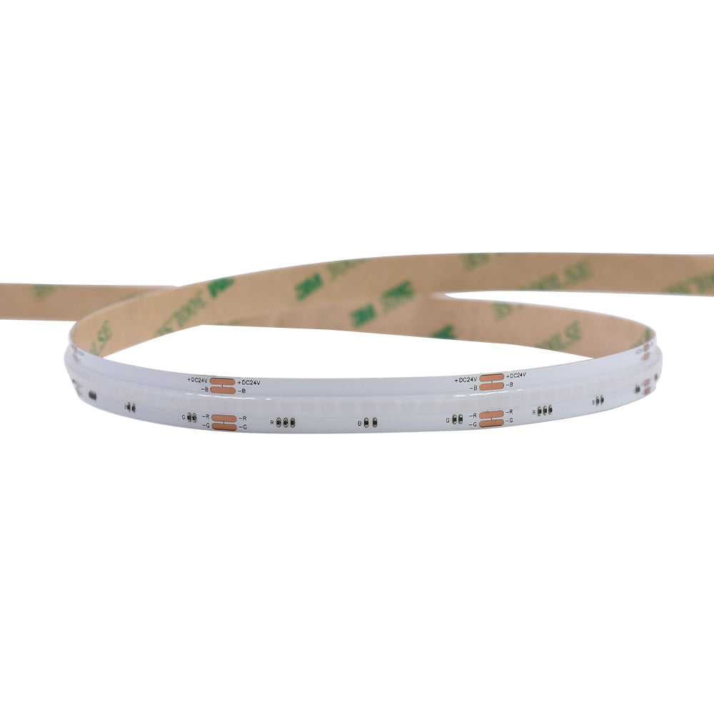 Non-waterproof 840chips/m RGB COB LED Strip - ADS-DCOB-840RGB-24