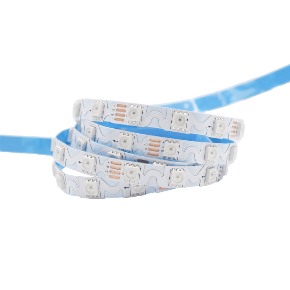 Non-waterproof Zig zag SMD 5050 LED Strip - ADS-D5050-S60WS2815-12
