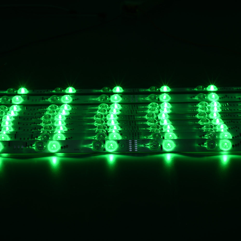 Non-waterproof Shutter RGB+CCT Backlight LED Bar - ADS-N3030-24RGB+CCT-HJ
