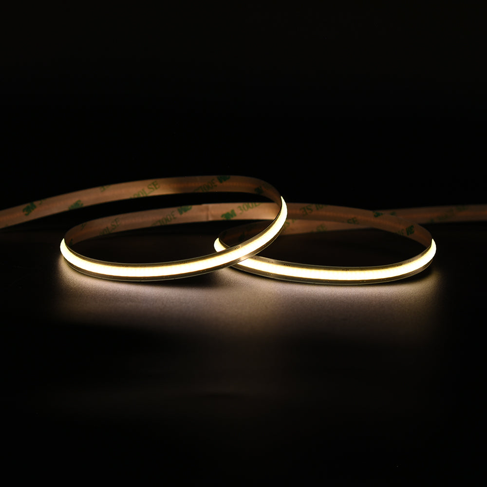 Non-waterproof 528chips/m COB LED Strip Free-Cut - ADS-DCOB-528W-12-8-F