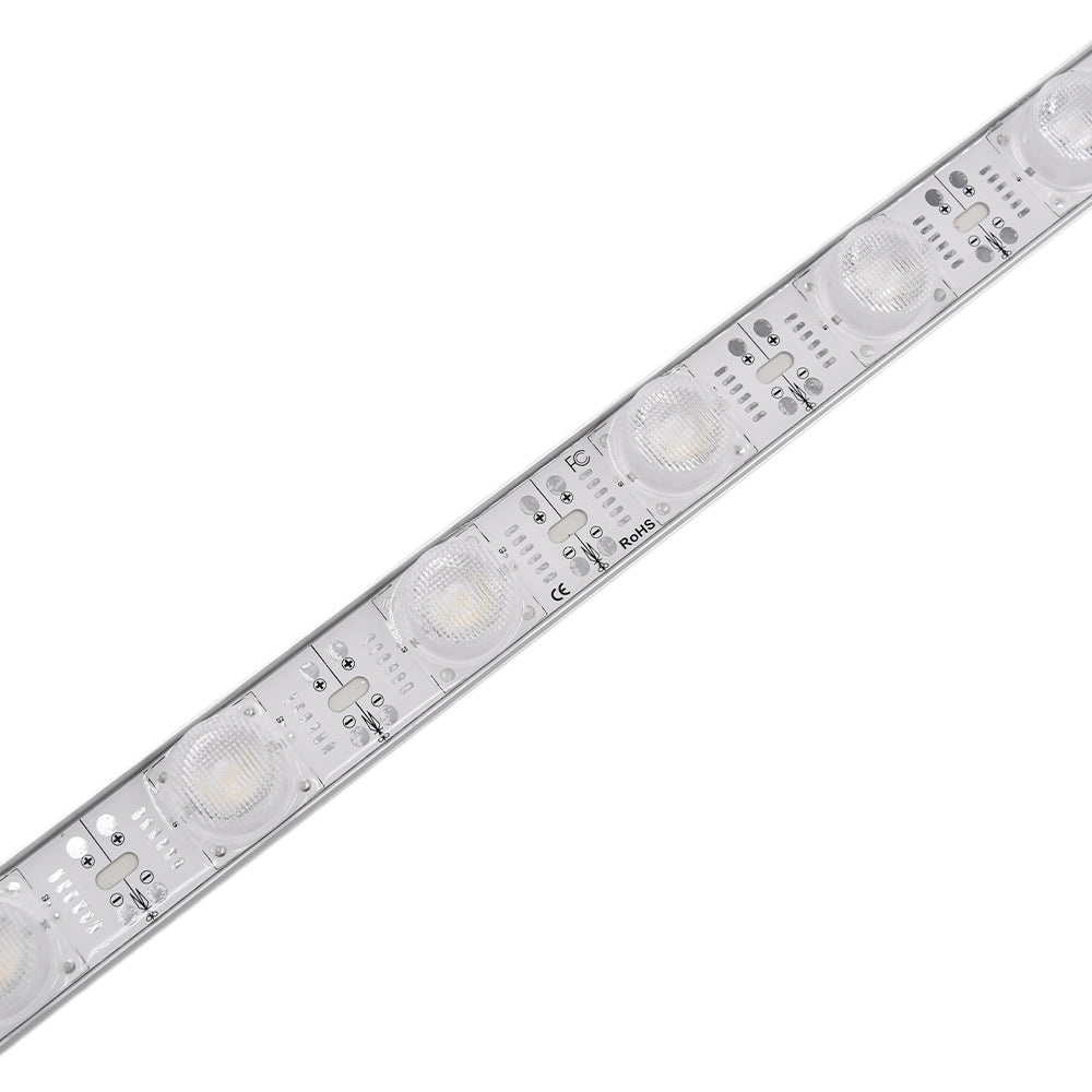 Waterproof Backlit  Lattice Shutter LED Bar - ADS-E2835-12W-LJ-H