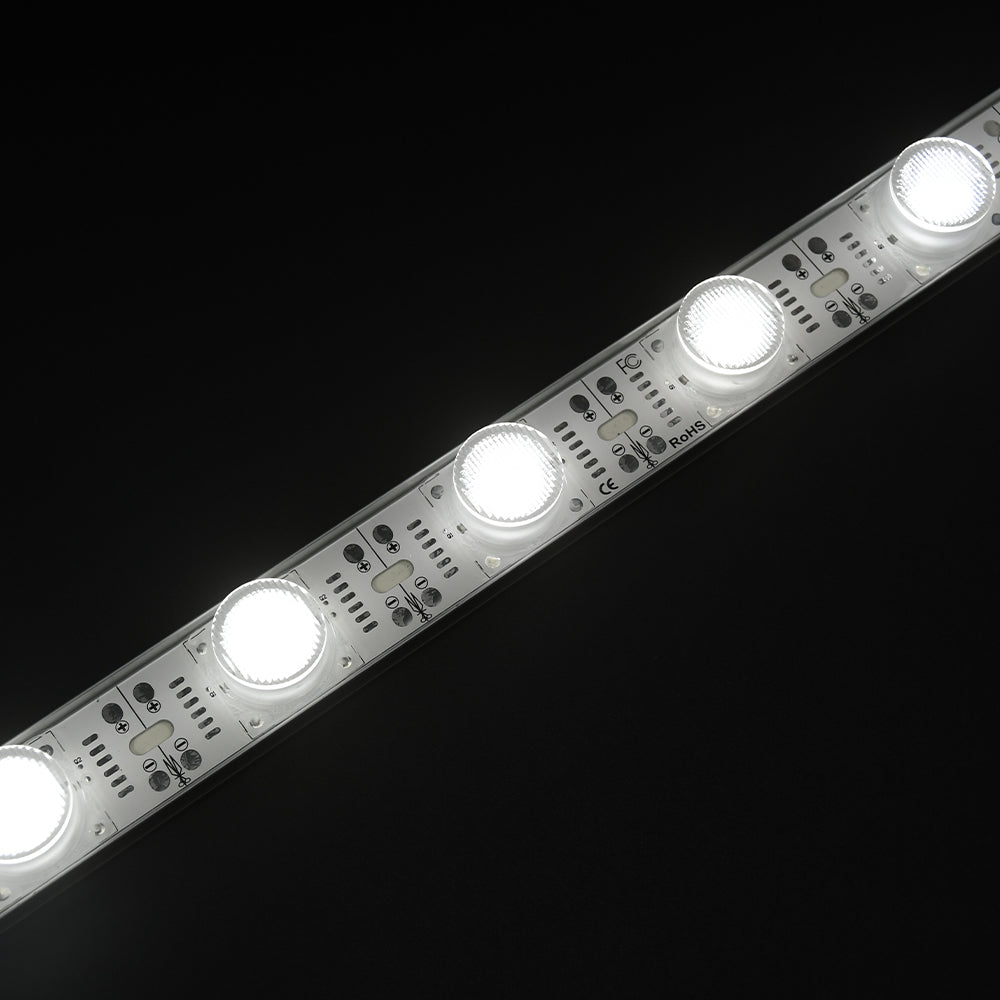 Waterproof Backlit  Lattice Shutter LED Bar - ADS-E2835-12W-LJ-H