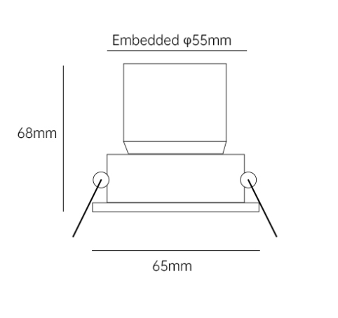 7507-7W-3 - Ceiling light